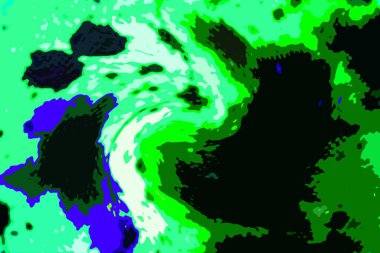 Modern tasarım çizimi. Çizgi ve renk bloğu geometrik şekiller. Pop sanat