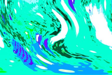 Modern tasarım çizimi. Çizgi ve renk bloğu geometrik şekiller. Pop sanat