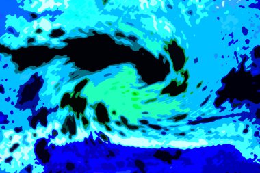 Modern tasarım çizimi. Çizgi ve renk bloğu geometrik şekiller. Pop sanat