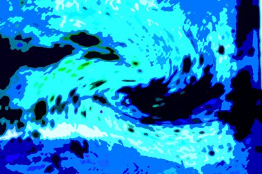 Modern tasarım çizimi. Çizgi ve renk bloğu geometrik şekiller. Pop sanat
