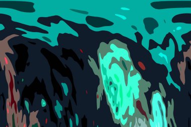 Modern tasarım çizimi. Çizgi ve renk bloğu geometrik şekiller. Pop sanat