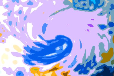 Modern tasarım çizimi. Çizgi ve renk bloğu geometrik şekiller. Pop sanat