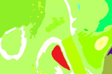 Modern tasarım çizimi. Çizgi ve renk bloğu geometrik şekiller. Pop sanat