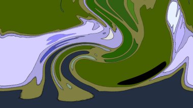 Modern tasarım çizimi. Çizgi ve renk bloğu geometrik şekiller. Pop sanat