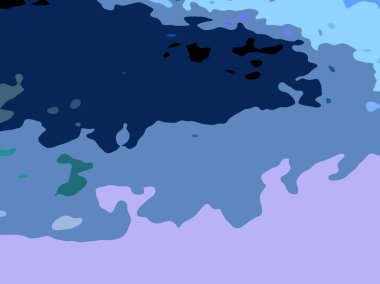 Modern tasarım çizimi. Çizgi ve renk bloğu geometrik şekiller. Pop sanat