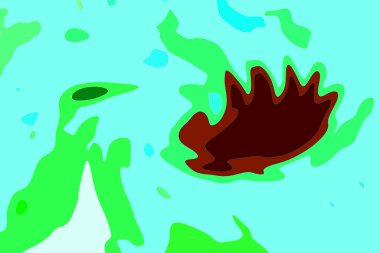 Geometrik çok renkli soyut arkaplan koleksiyonu