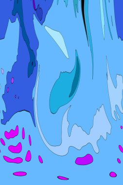 Geometrik çok renkli soyut arkaplan koleksiyonu