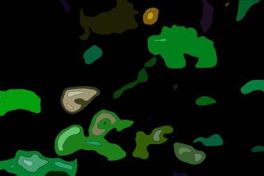 Geometrik çok renkli soyut arkaplan koleksiyonu