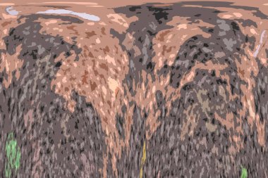 Geometrik çok renkli soyut arkaplan koleksiyonu