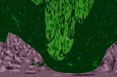 Geometrik çok renkli soyut arkaplan koleksiyonu