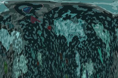 Geometrik çok renkli soyut arkaplan koleksiyonu