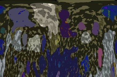 Geometrik çok renkli soyut arkaplan koleksiyonu