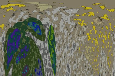 Geometrik çok renkli soyut arkaplan koleksiyonu