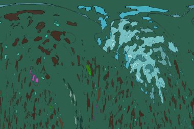 Geometrik çok renkli soyut arkaplan koleksiyonu