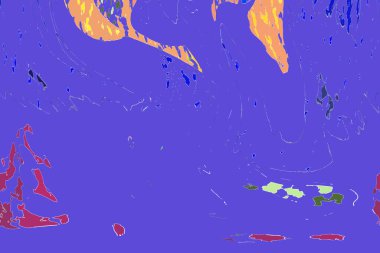 Geometrik çok renkli soyut arkaplan koleksiyonu