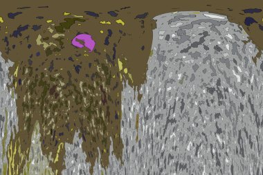 Geometrik çok renkli soyut arkaplan koleksiyonu