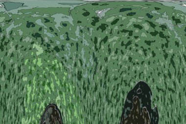 Geometrik çok renkli soyut arkaplan koleksiyonu