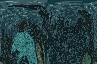 Geometrik çok renkli soyut arkaplan koleksiyonu