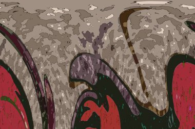 Geometrik çok renkli soyut arkaplan koleksiyonu