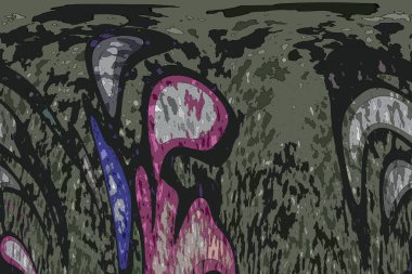 Geometrik çok renkli soyut arkaplan koleksiyonu