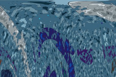 Geometrik çok renkli soyut arkaplan koleksiyonu