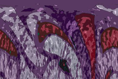 Geometrik çok renkli soyut arkaplan koleksiyonu