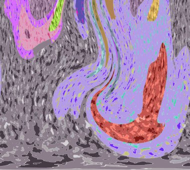 Geometrik çok renkli soyut arkaplan koleksiyonu