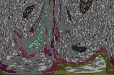 Geometrik çok renkli soyut arkaplan koleksiyonu