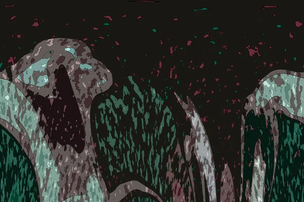 Geometrik çok renkli soyut arkaplan koleksiyonu