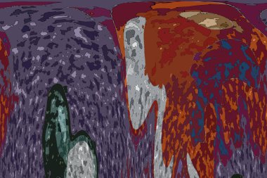 Geometrik çok renkli soyut arkaplan koleksiyonu