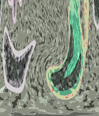 Geometrik çok renkli soyut arkaplan koleksiyonu