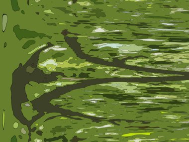 Geometrik çok renkli soyut arkaplan koleksiyonu