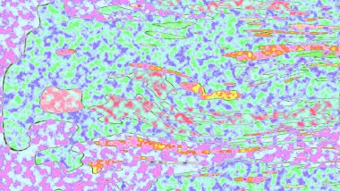 Modern soyut resim. Renkli akıcı sanat resimleri. Geometrik arkaplan.