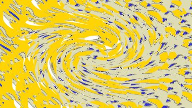 Elle çizilmiş dokuları olan yaratıcı, pürüzsüz desen. Soyut arkaplan. Puantiyeli desen. komik çizimler, noktalar, neşe, parti, çocuksu, renkli