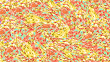 Elle çizilmiş dokuları olan yaratıcı, pürüzsüz desen. Soyut arkaplan. Puantiyeli desen. komik çizimler, noktalar, neşe, parti, çocuksu, renkli