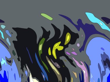 Modern soyut resim. Renkli akıcı sanat resimleri. Geometrik arkaplan.