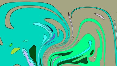 Modern soyut resim. Renkli akıcı sanat resimleri. Geometrik arkaplan.