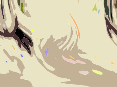 Modern soyut resim. Renkli akıcı sanat resimleri. Geometrik arkaplan.