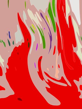 Modern soyut resim. Renkli akıcı sanat resimleri. Geometrik arkaplan.