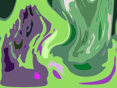 Modern soyut resim. Renkli akıcı sanat resimleri. Geometrik arkaplan.