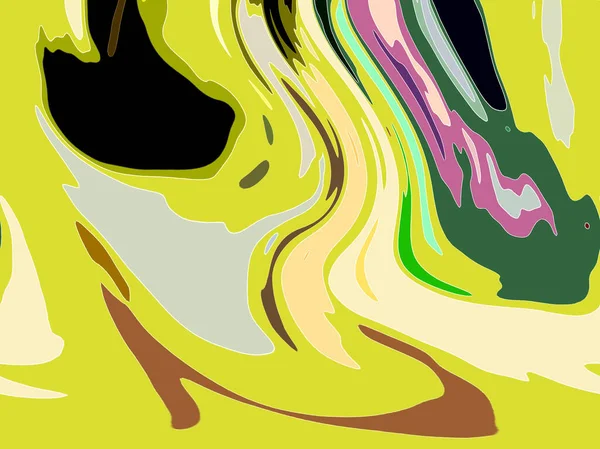 Modern soyut resim. Renkli akıcı sanat resimleri. Geometrik arkaplan.