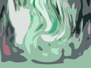 Modern soyut resim. Renkli akıcı sanat resimleri. Geometrik arkaplan.