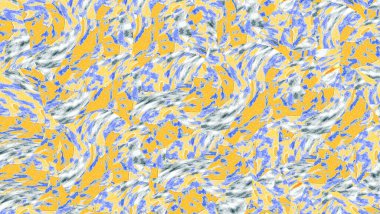 Elle çizilmiş dokuları olan yaratıcı, pürüzsüz desen. Soyut arkaplan. Puantiyeli desen. komik çizimler, noktalar, neşe, parti, çocuksu, renkli