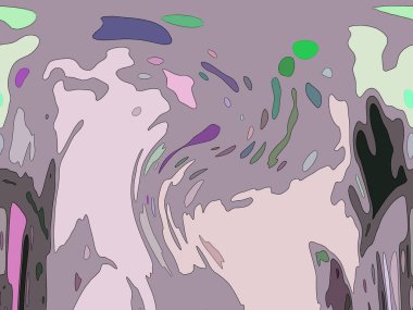 Modern soyut resim. Renkli akıcı sanat resimleri. Geometrik arkaplan.