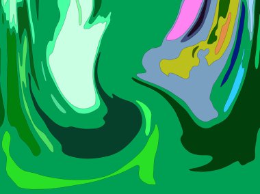 Modern soyut resim. Renkli akıcı sanat resimleri. Geometrik arkaplan.