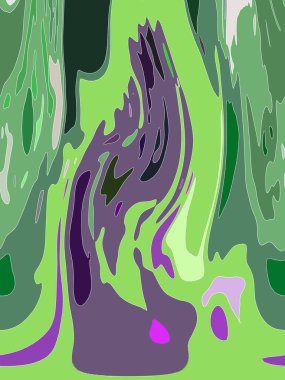 Modern soyut resim. Renkli akıcı sanat resimleri. Geometrik arkaplan.