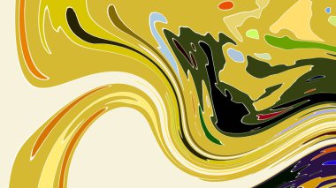 Modern soyut resim. Renkli akıcı sanat resimleri. Geometrik arkaplan.