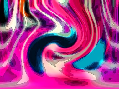 Modern soyut resim. Renkli akıcı sanat resimleri. Geometrik arkaplan.