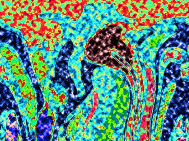 Modern soyut resim. Renkli akıcı sanat resimleri. Geometrik arkaplan.