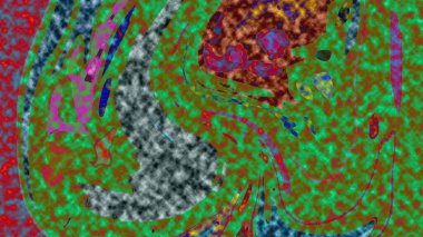 Dalgalı çizgiler. Soyut çizgiler. Doku arka planı. düzensiz desen. Şık modern. Pop sanat. Nokta etkisi. Ritmik gürültü parçacıkları. Paket için desen. Renkli vuruşlu duvar kağıdı.